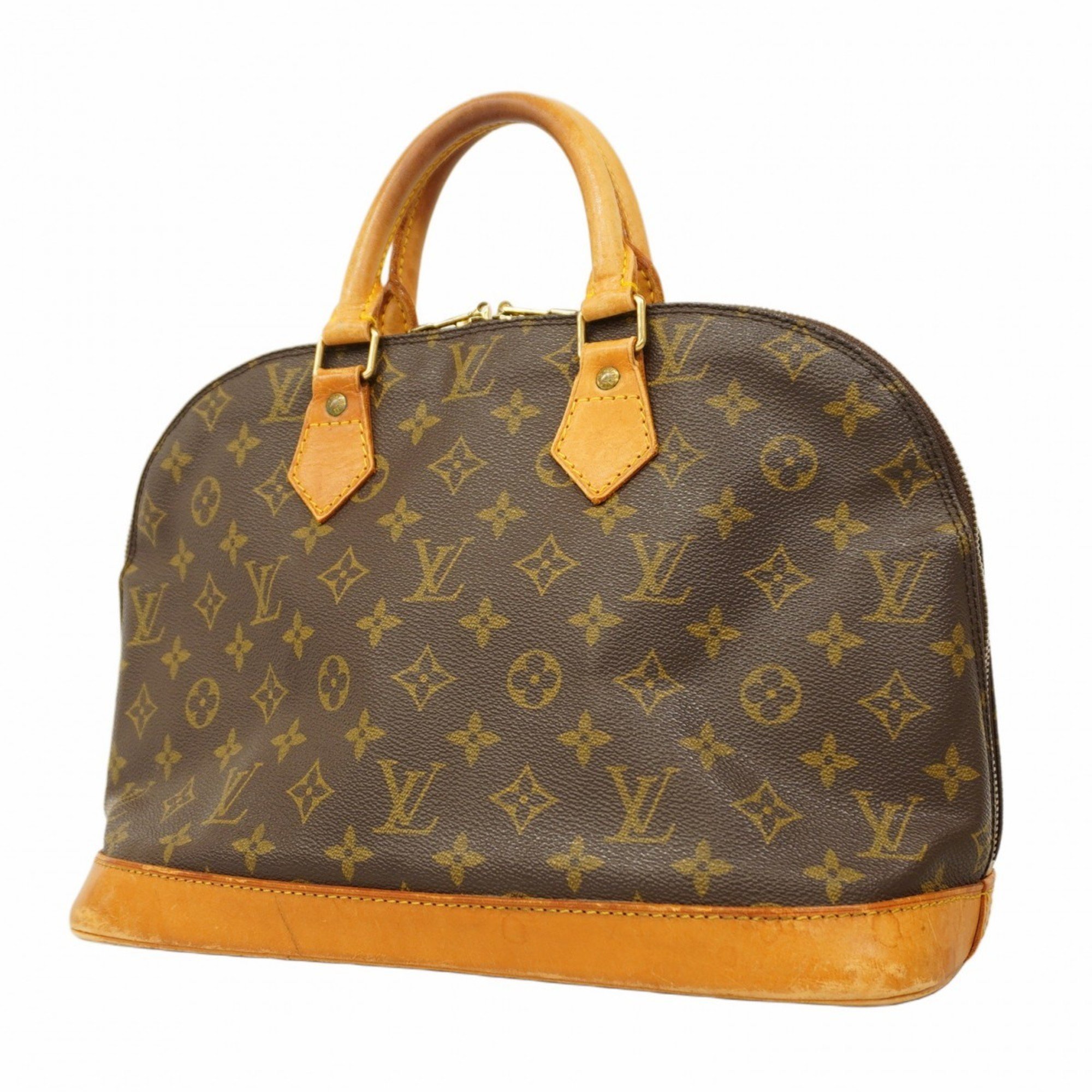 Louis Vuitton handbag Monogram Alma M51130 brown ladies