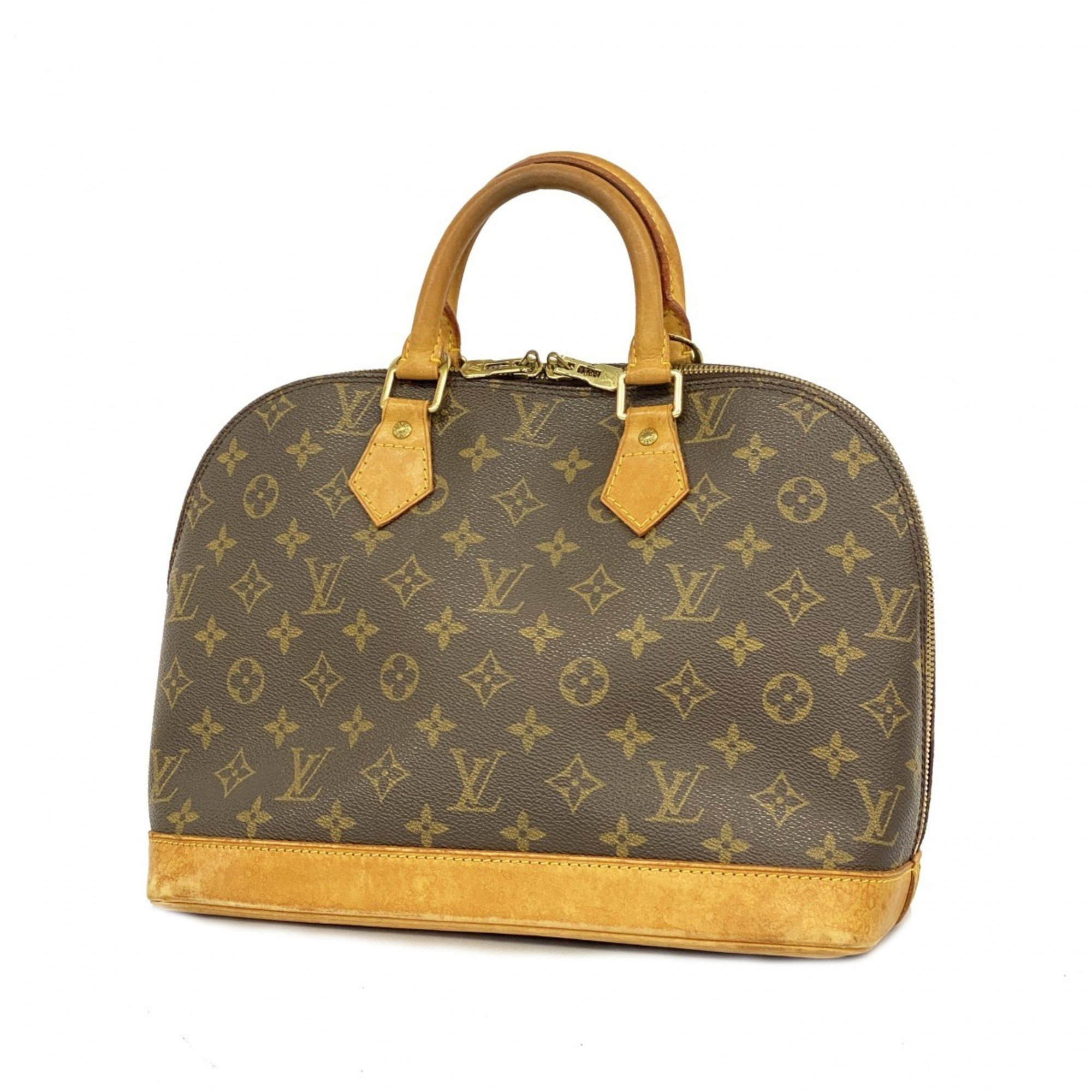 Louis Vuitton handbag Monogram Alma M51130 Brown ladies