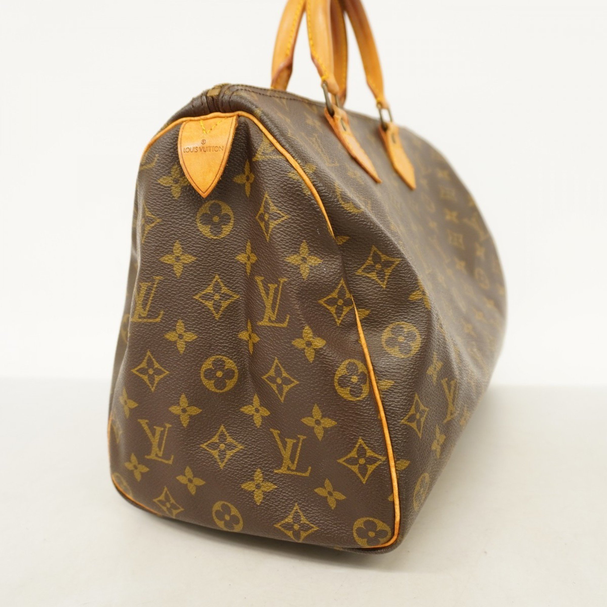 Louis Vuitton Tote Bag Monogram Speedy 35 M41107 Brown Women's