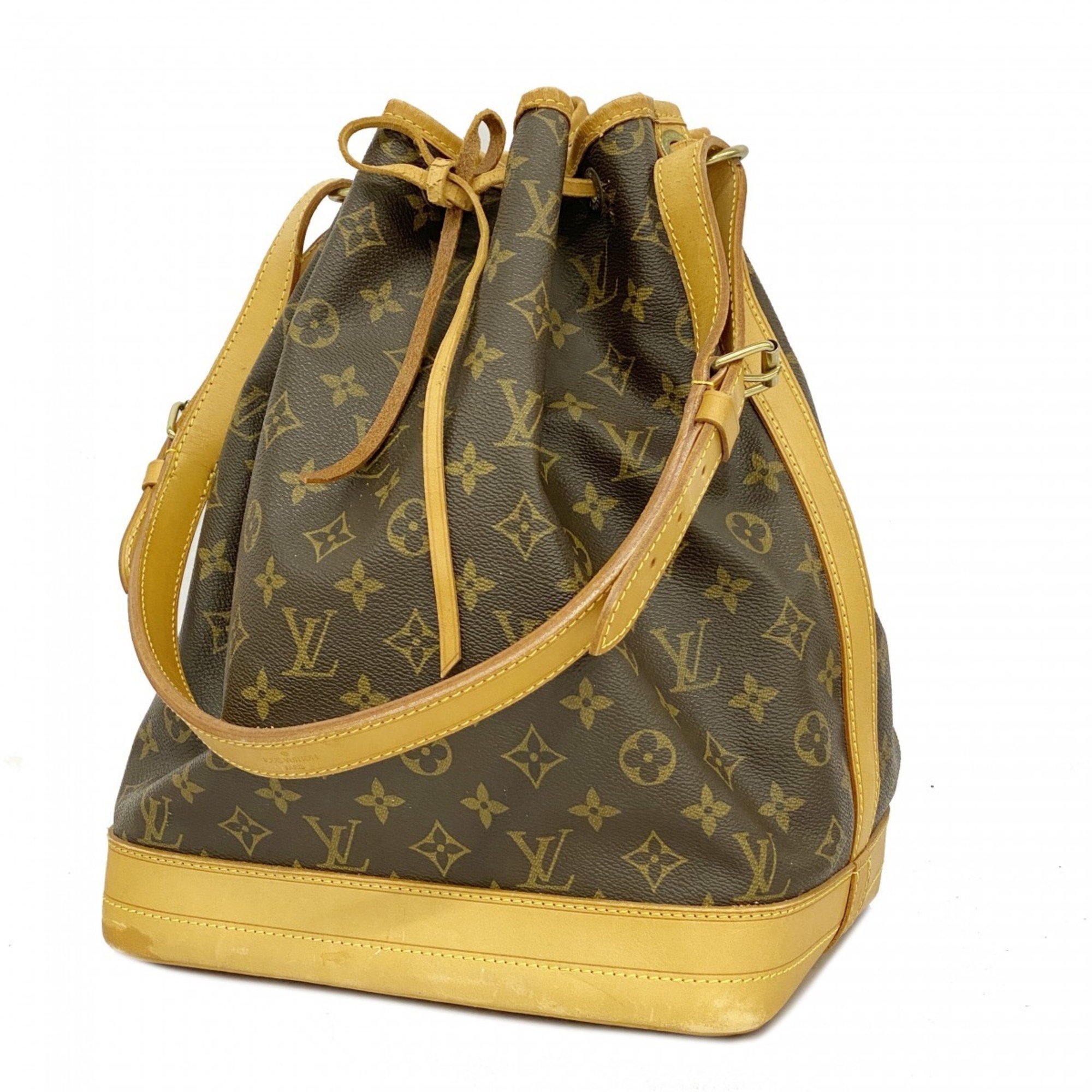 Louis Vuitton Shoulder Bag Monogram Noe M42224 Brown Ladies