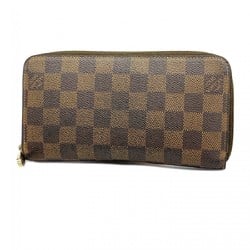 Louis Vuitton Long Wallet Damier Zippy N60015 Ebene Men's Women's