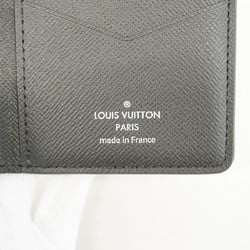 Louis Vuitton Business Card Holder/Card Case Taiga Organizer de Poche M30537 Noir Men's