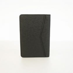 Louis Vuitton Business Card Holder/Card Case Taiga Organizer de Poche M30537 Noir Men's