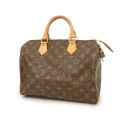 Louis Vuitton Handbag Monogram Speedy 30 M41108 Brown Ladies