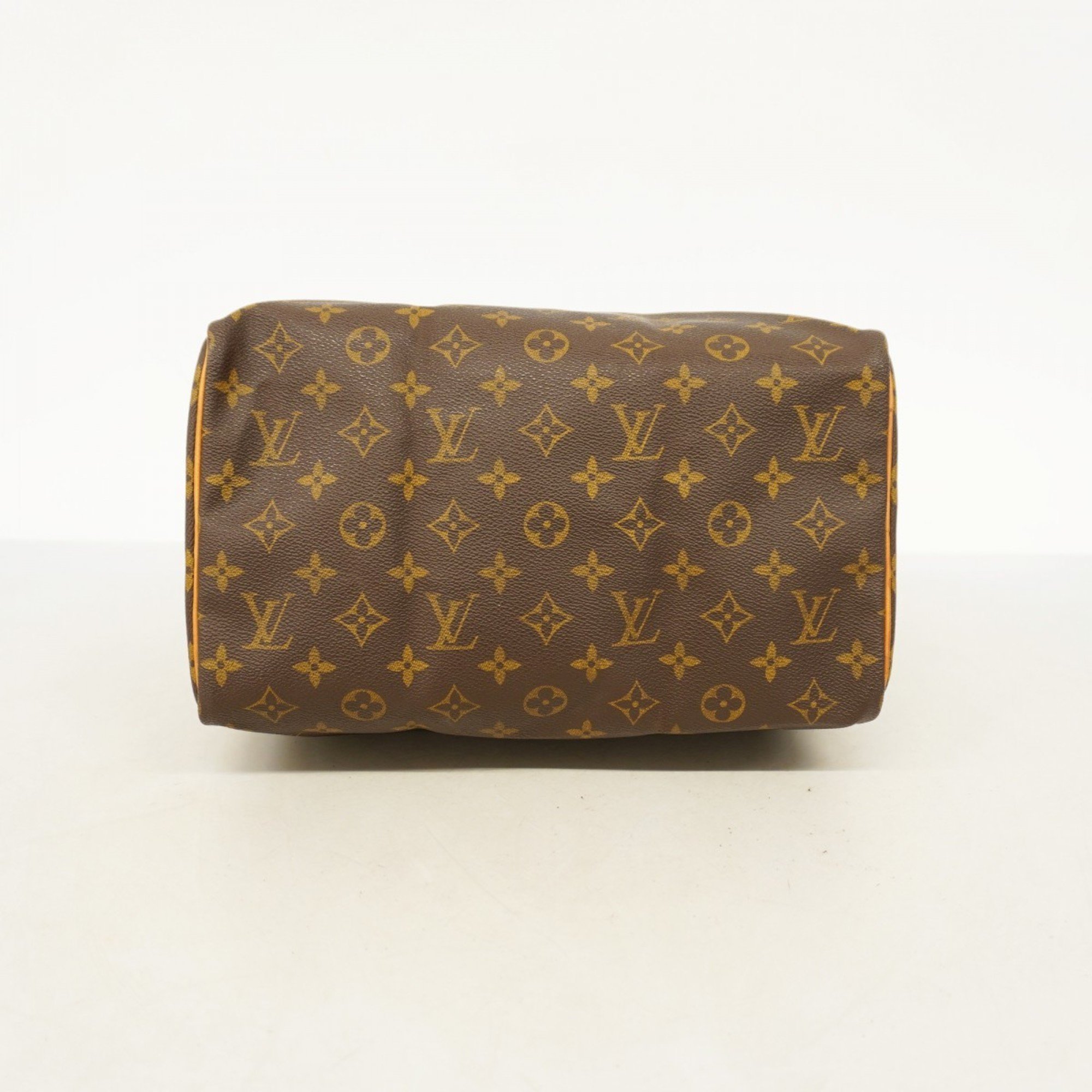 Louis Vuitton Handbag Monogram Speedy 30 M41108 Brown Ladies