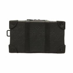 Louis Vuitton Shoulder Bag Monogram Taurillon Soft Trunk Wallet M80224 Noir Men's