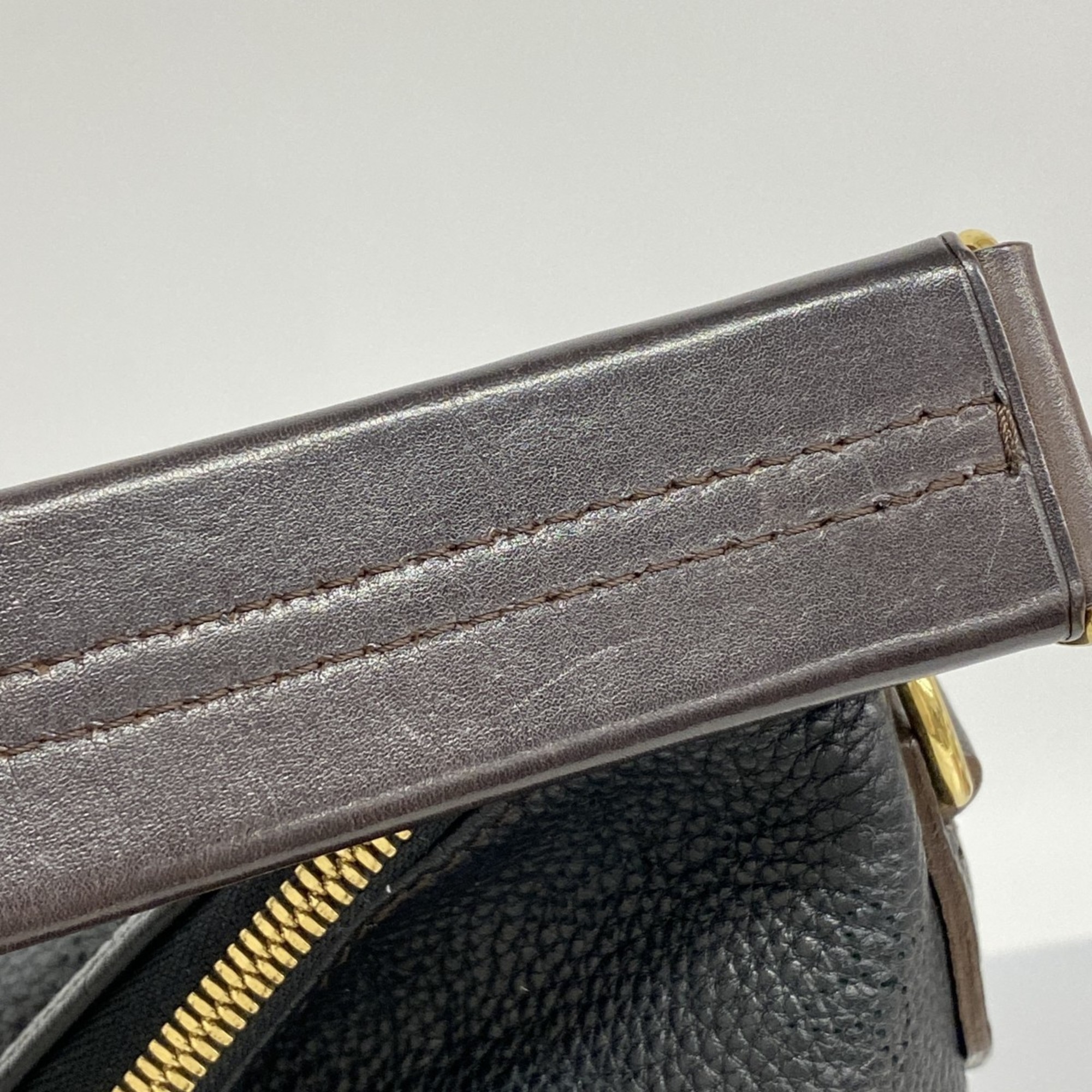 Louis Vuitton Shoulder Bag Mahina Selene MM M93987 Noir Ladies