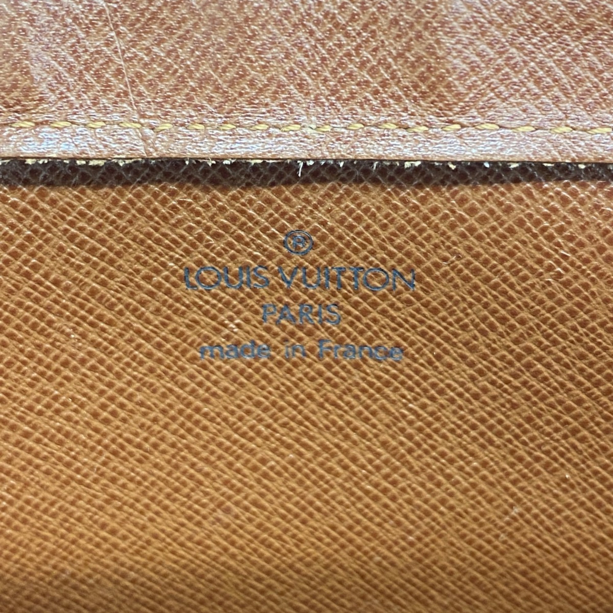 Louis Vuitton Clutch Bag Monogram Orsay M51790 Brown Ladies