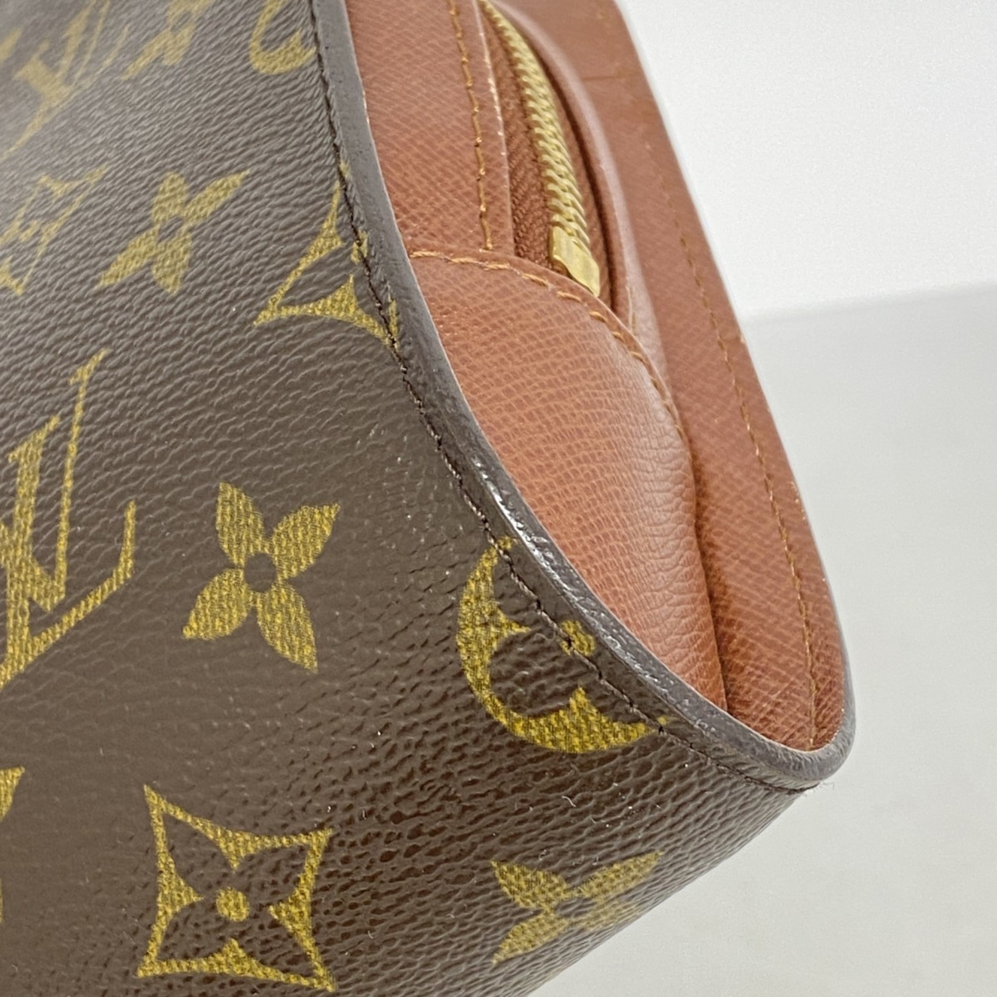 Louis Vuitton Clutch Bag Monogram Orsay M51790 Brown Ladies