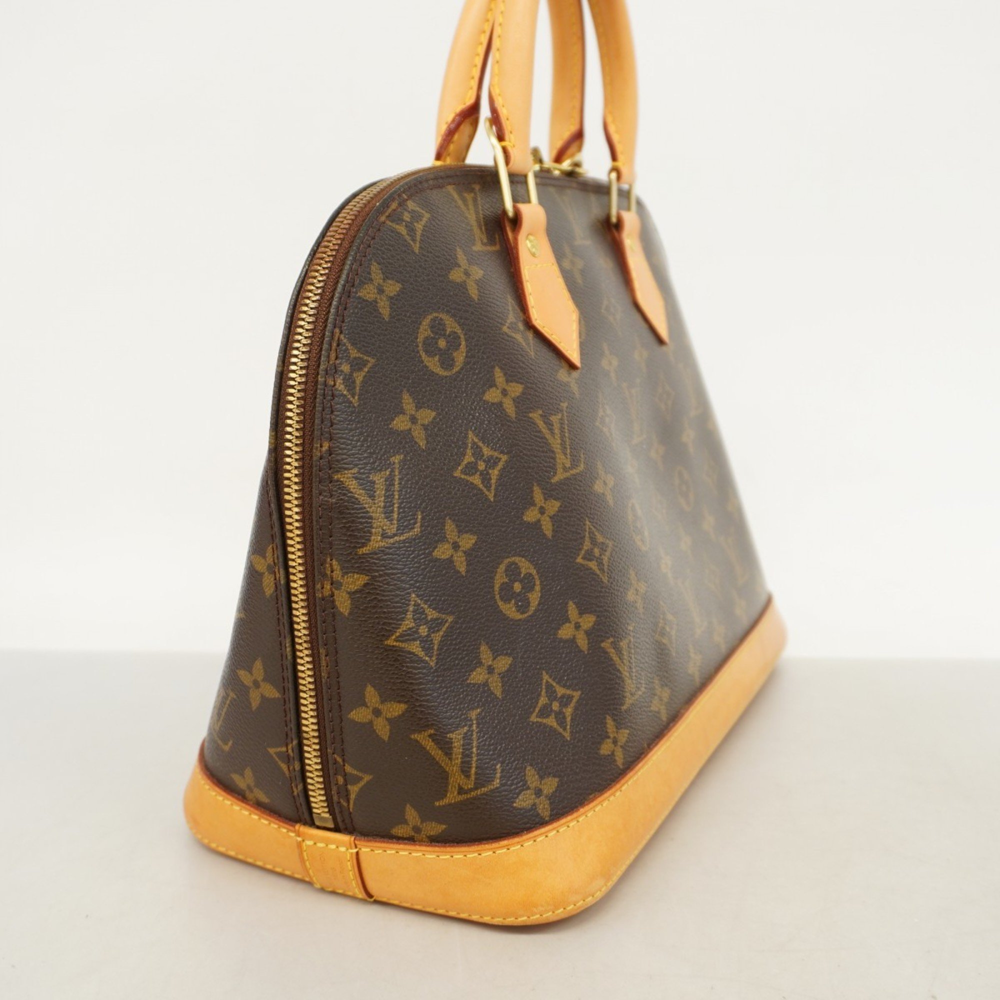 Louis Vuitton handbag Monogram Alma M51130 brown ladies