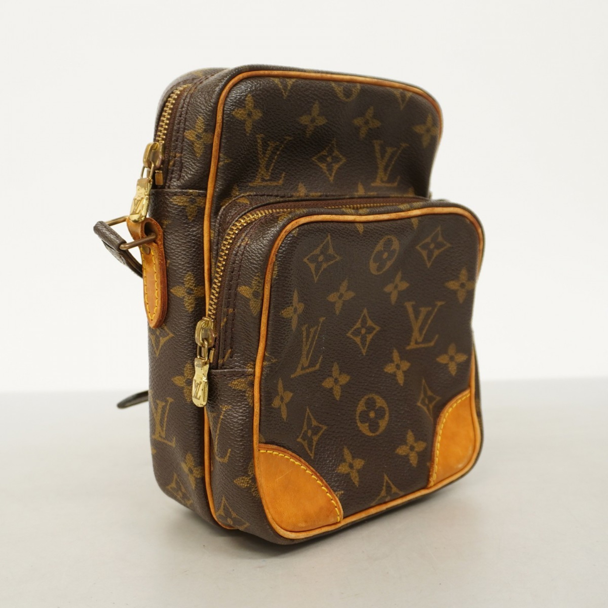 Louis Vuitton Shoulder Bag Monogram Amazon M45236 Brown Ladies