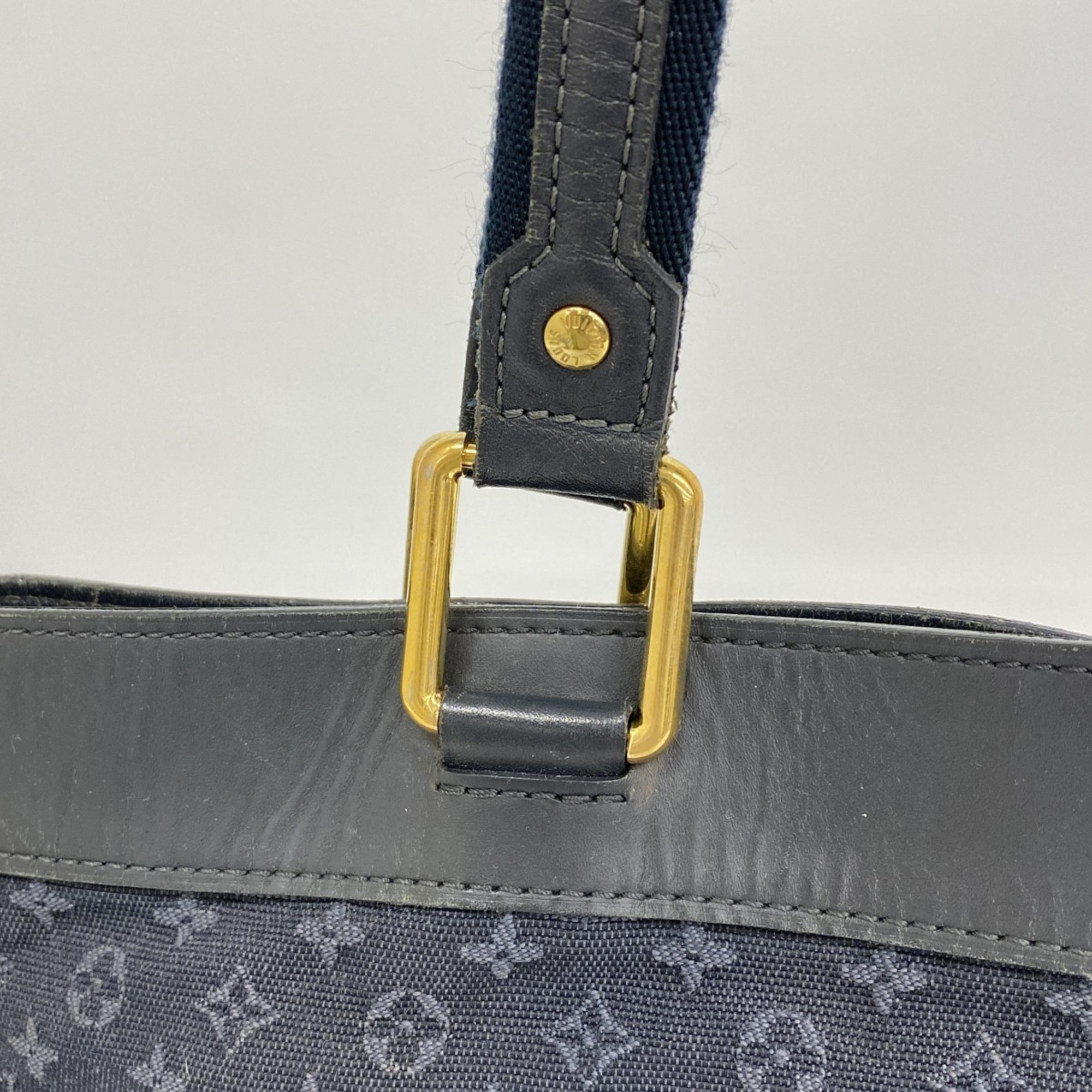 Louis Vuitton Tote Bag Monogram Lucille GM M92679 TST Blue Ladies