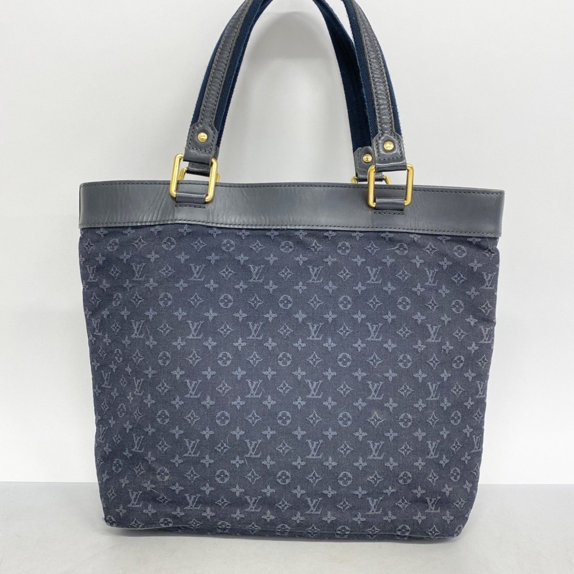 Louis Vuitton Tote Bag Monogram Lucille GM M92679 TST Blue Ladies