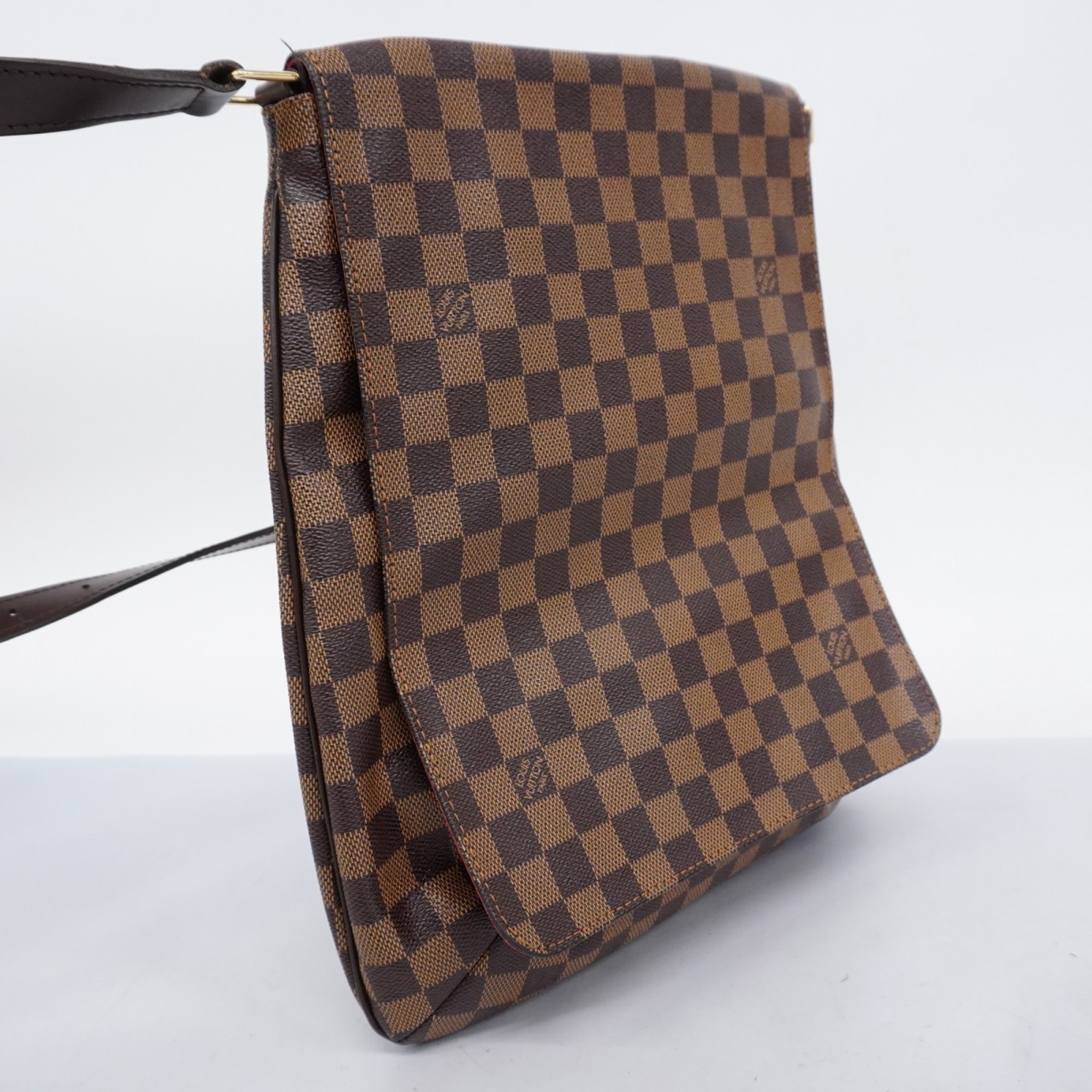 Louis Vuitton Shoulder Bag Damier Musette N51302 Ebene Ladies