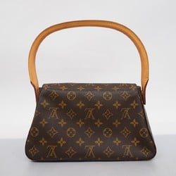 Louis Vuitton Shoulder Bag Monogram Looping M51147 Brown Ladies