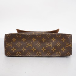 Louis Vuitton Shoulder Bag Monogram Looping M51147 Brown Ladies