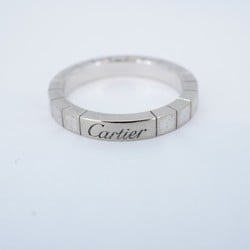 Cartier Ring Lanier K18WG White Gold #55 Men's