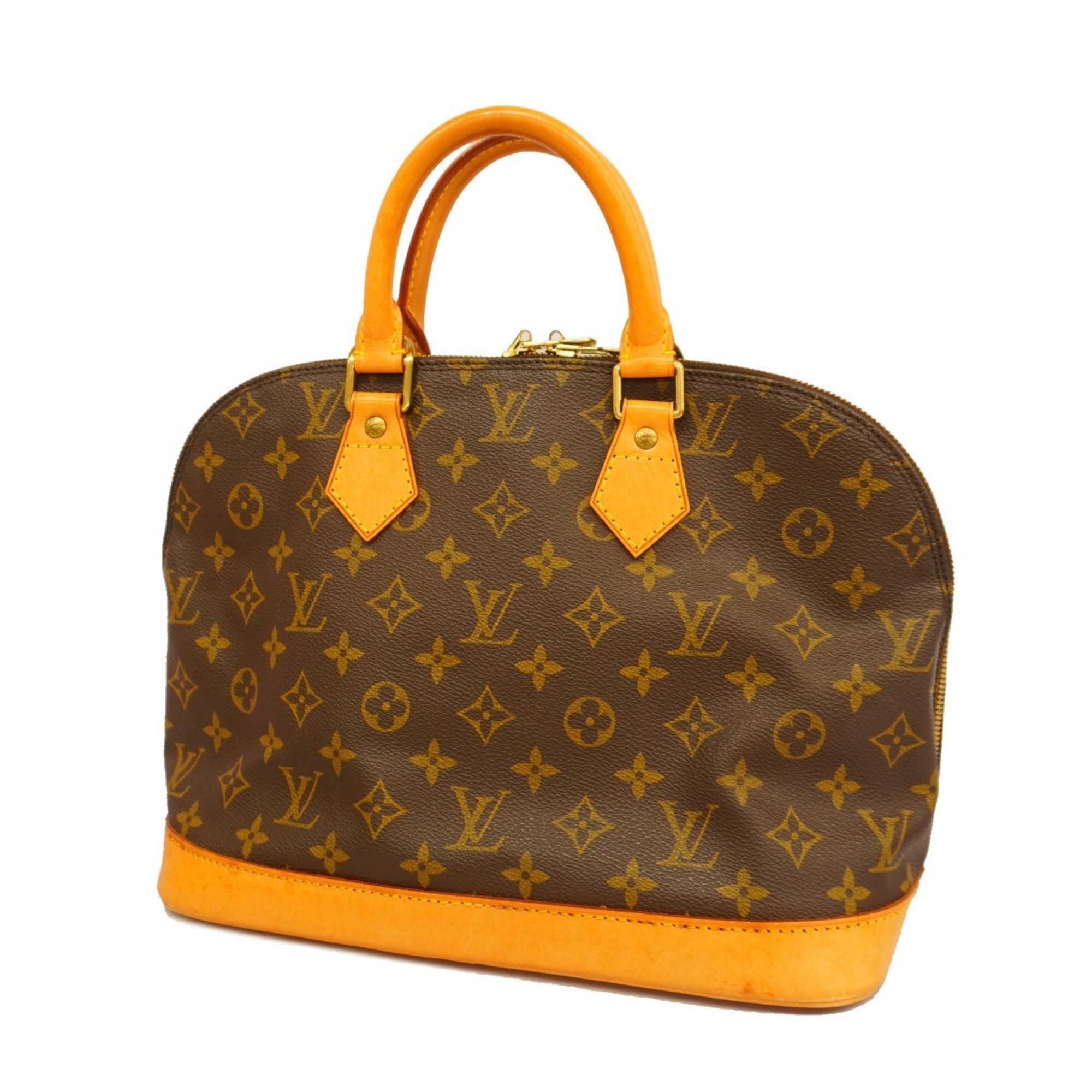 Louis Vuitton handbag Monogram Alma M51130 brown ladies