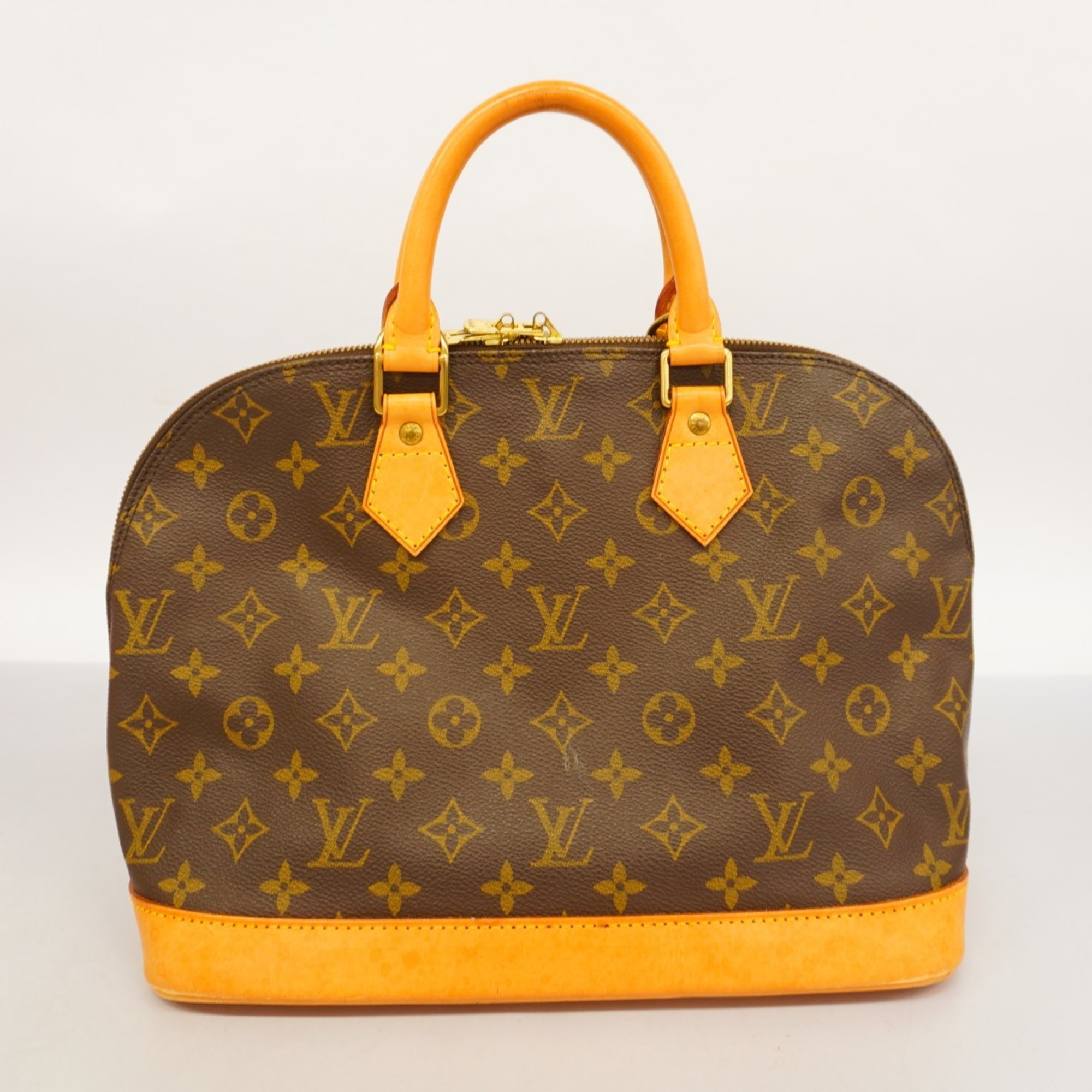 Louis Vuitton handbag Monogram Alma M51130 brown ladies