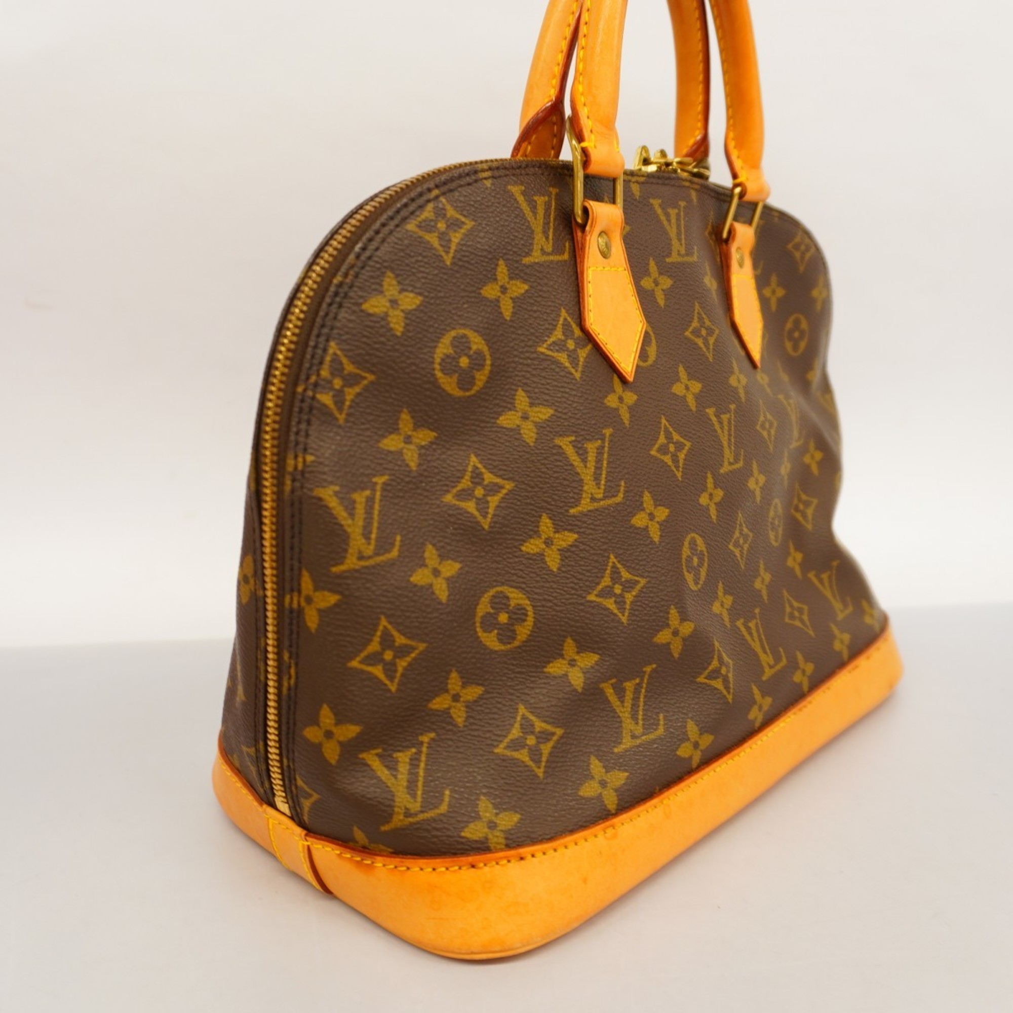 Louis Vuitton handbag Monogram Alma M51130 brown ladies