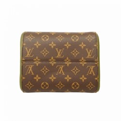 Louis Vuitton Handbag Monogram Fold Tote PM M45388 Brown Khaki Ladies