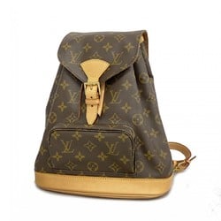 Louis Vuitton Backpack Daypack Monogram Montsouris MM M51136 Brown Women's