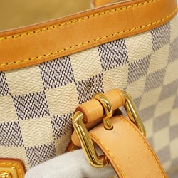 Louis Vuitton Tote Bag Damier Azur Hampstead MM N51206 White Women's