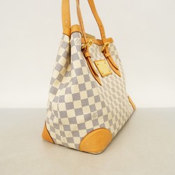 Louis Vuitton Tote Bag Damier Azur Hampstead MM N51206 White Women's