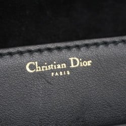 Christian Dior Shoulder Bag Ja Leather Black Women's