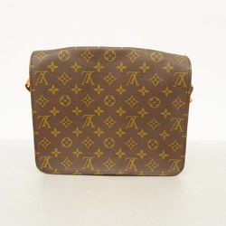 Louis Vuitton Shoulder Bag Monogram Cartesier GM M51252 Brown Ladies