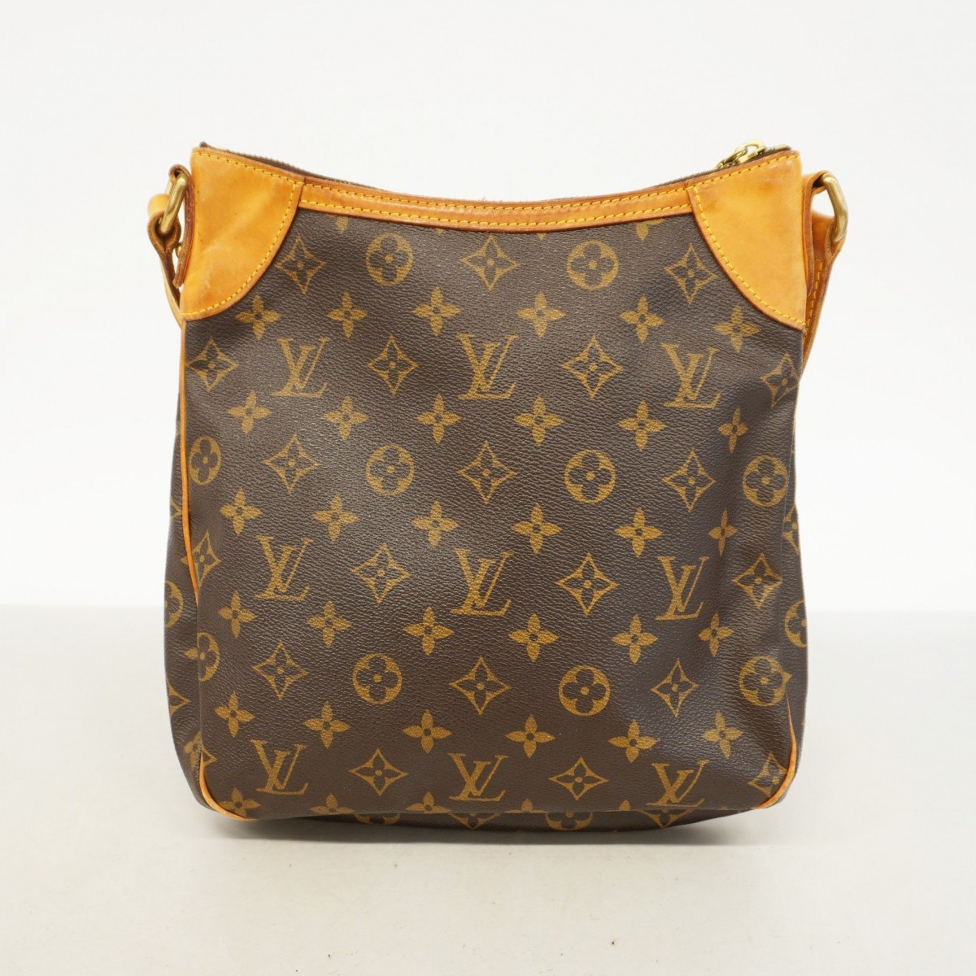 Louis Vuitton Shoulder Bag Monogram Odeon PM M56390 Brown Women's