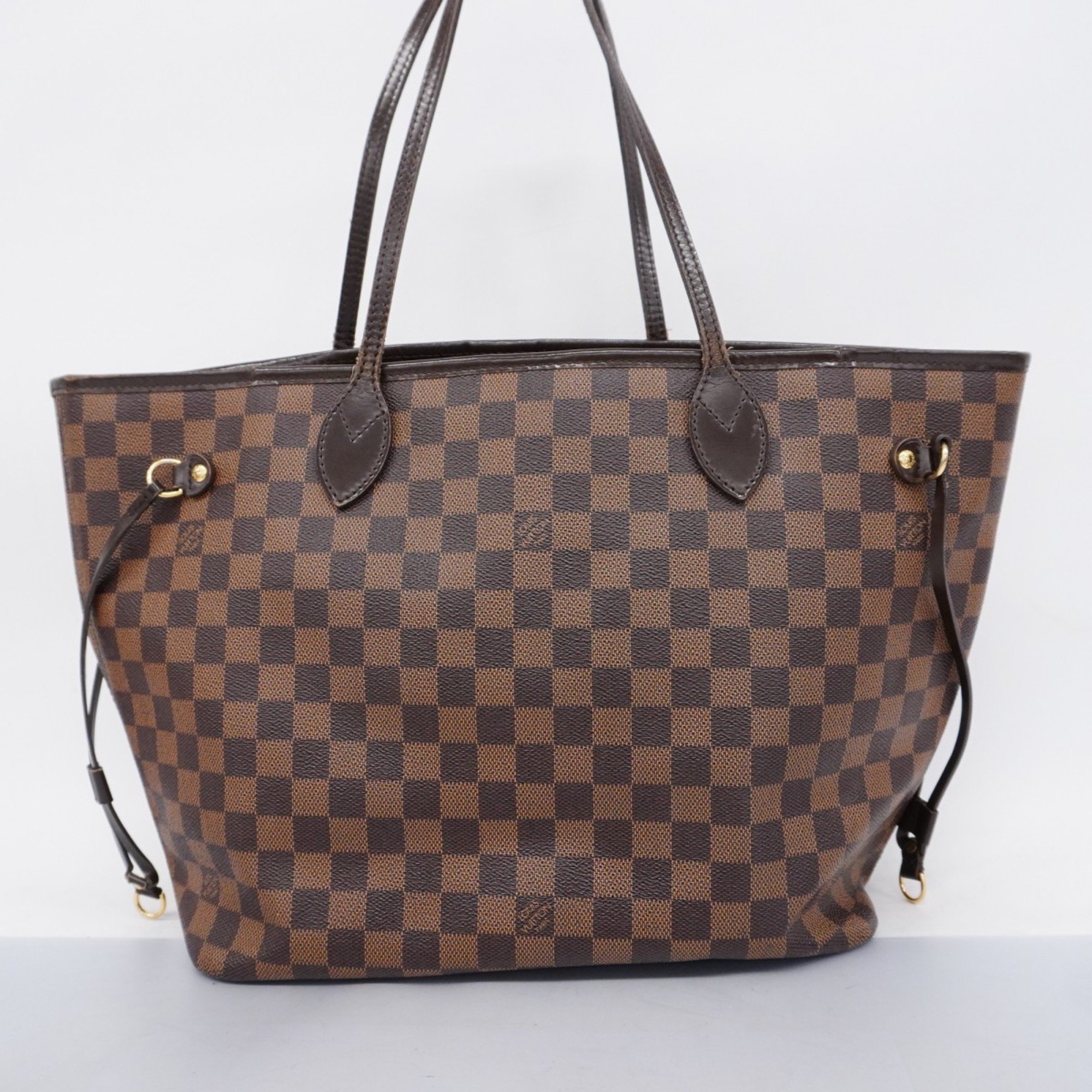 Louis Vuitton Tote Bag Damier Neverfull MM N51105 Ebene Women's