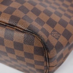 Louis Vuitton Tote Bag Damier Neverfull MM N51105 Ebene Women's