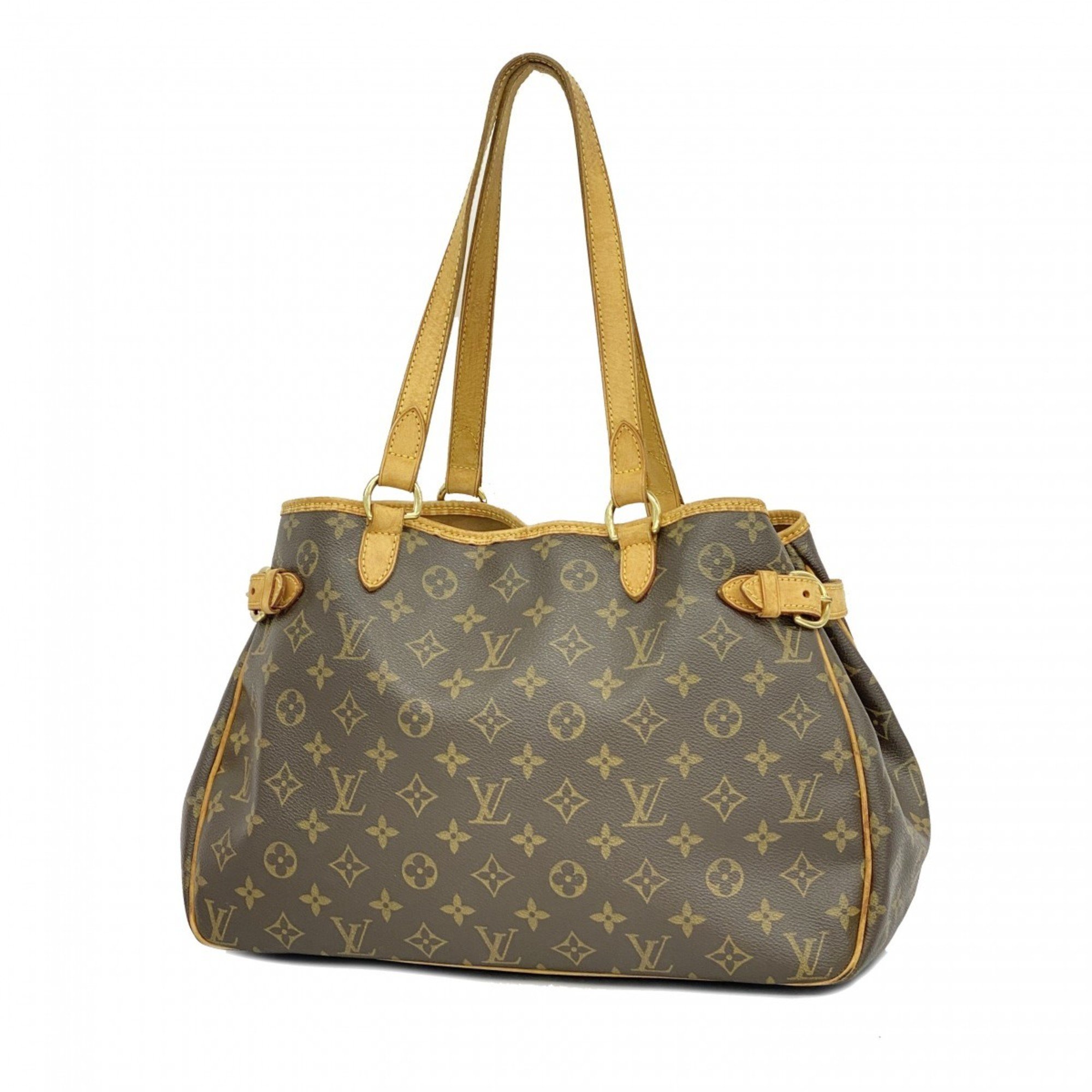 Louis Vuitton Tote Bag Monogram Batignolles Horizontal M51154 Brown Women's