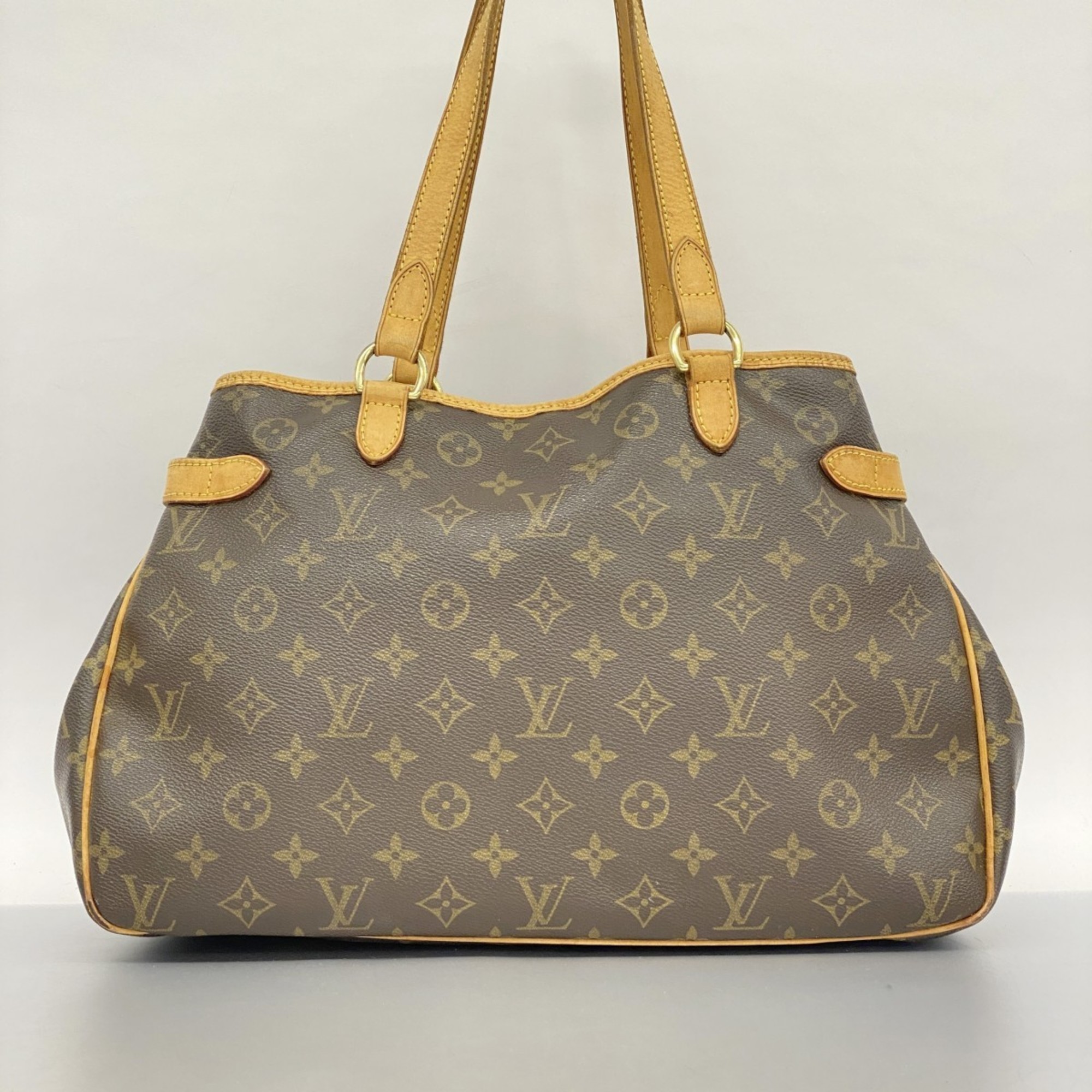 Louis Vuitton Tote Bag Monogram Batignolles Horizontal M51154 Brown Women's