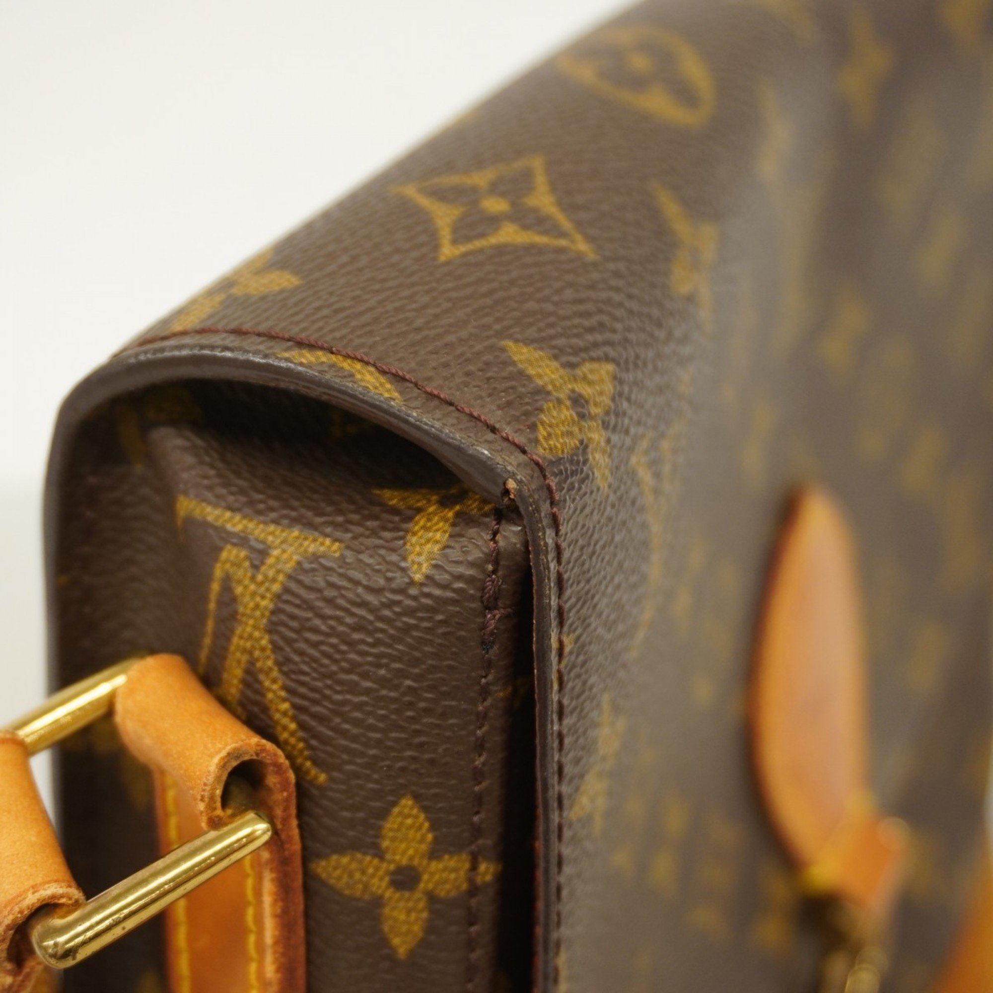 Louis Vuitton Shoulder Bag Monogram Saint-Clair GM M51242 Brown Women's