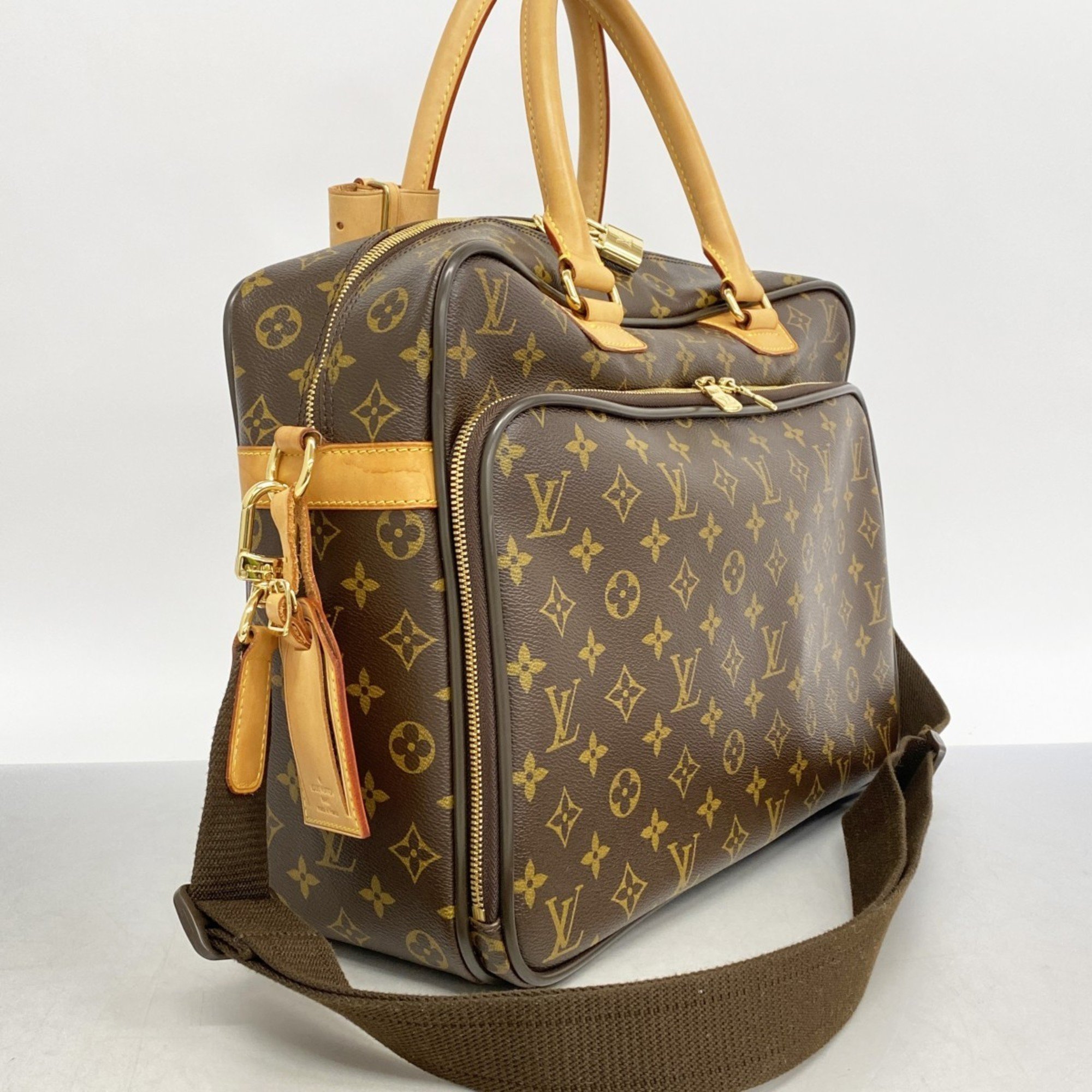 Louis Vuitton Monogram Ikar M23252 Brown Men's Bag