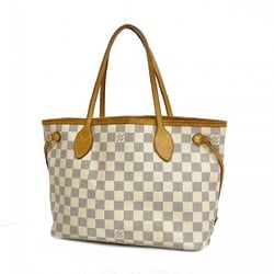 Louis Vuitton Tote Bag Damier Azur Neverfull PM N51110 White Women's