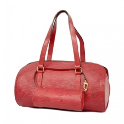 Louis Vuitton Handbag Epi Soufflot M52227 Castilian Red Ladies