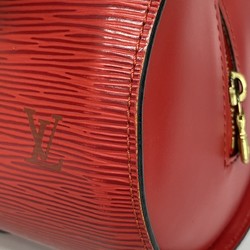 Louis Vuitton Handbag Epi Soufflot M52227 Castilian Red Ladies