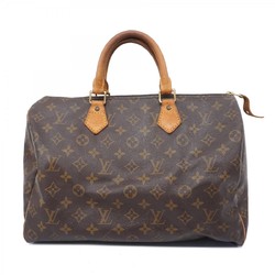 Louis Vuitton Handbag Monogram Speedy 35 M41107 Brown Ladies