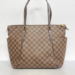 Louis Vuitton Tote Bag Damier Totally MM N41281 Ebene Women's