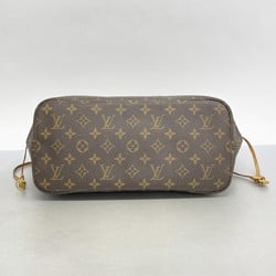 Louis Vuitton Tote Bag Monogram Neverfull MM M40156 Brown Women's