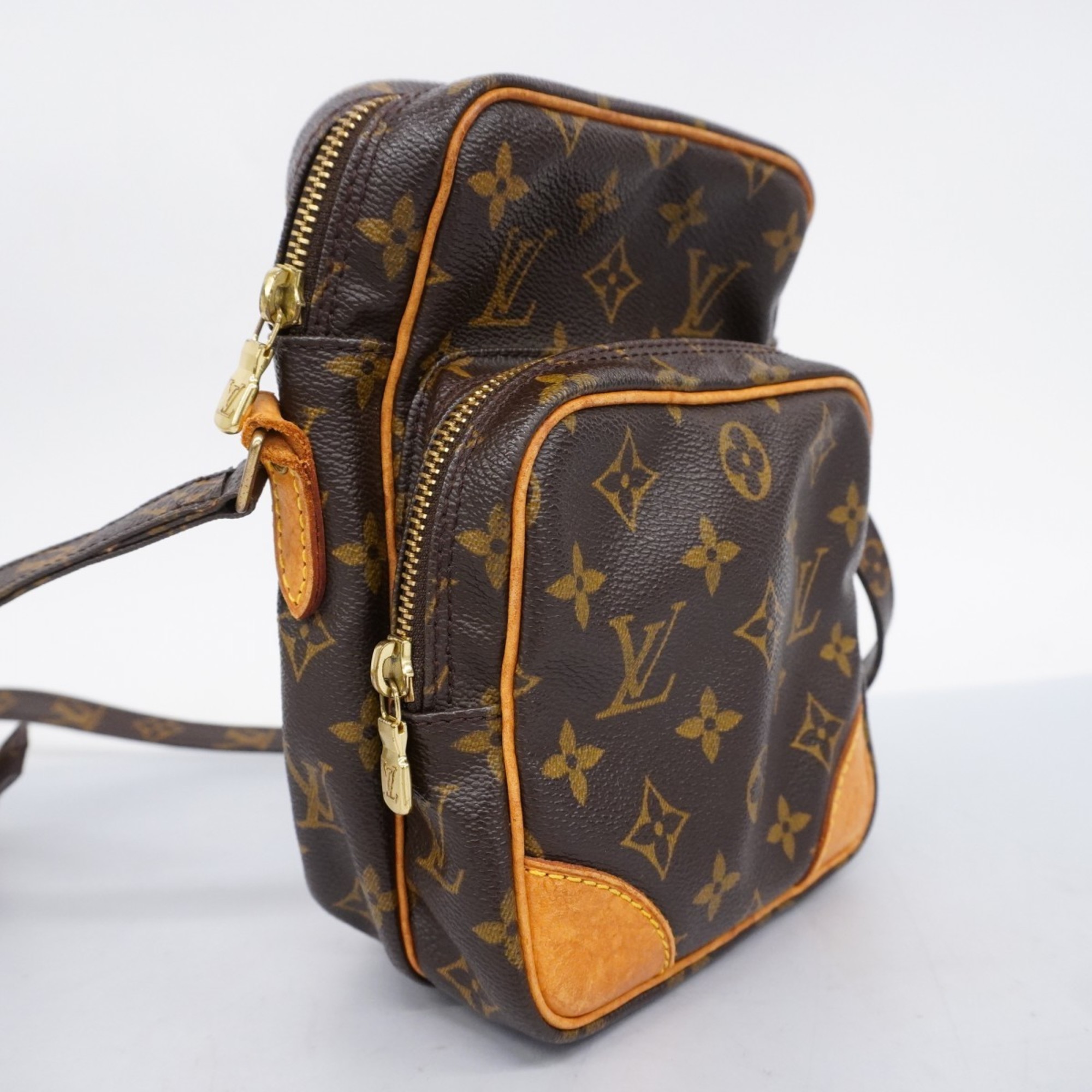 Louis Vuitton Shoulder Bag Monogram Amazon M45236 Brown Ladies