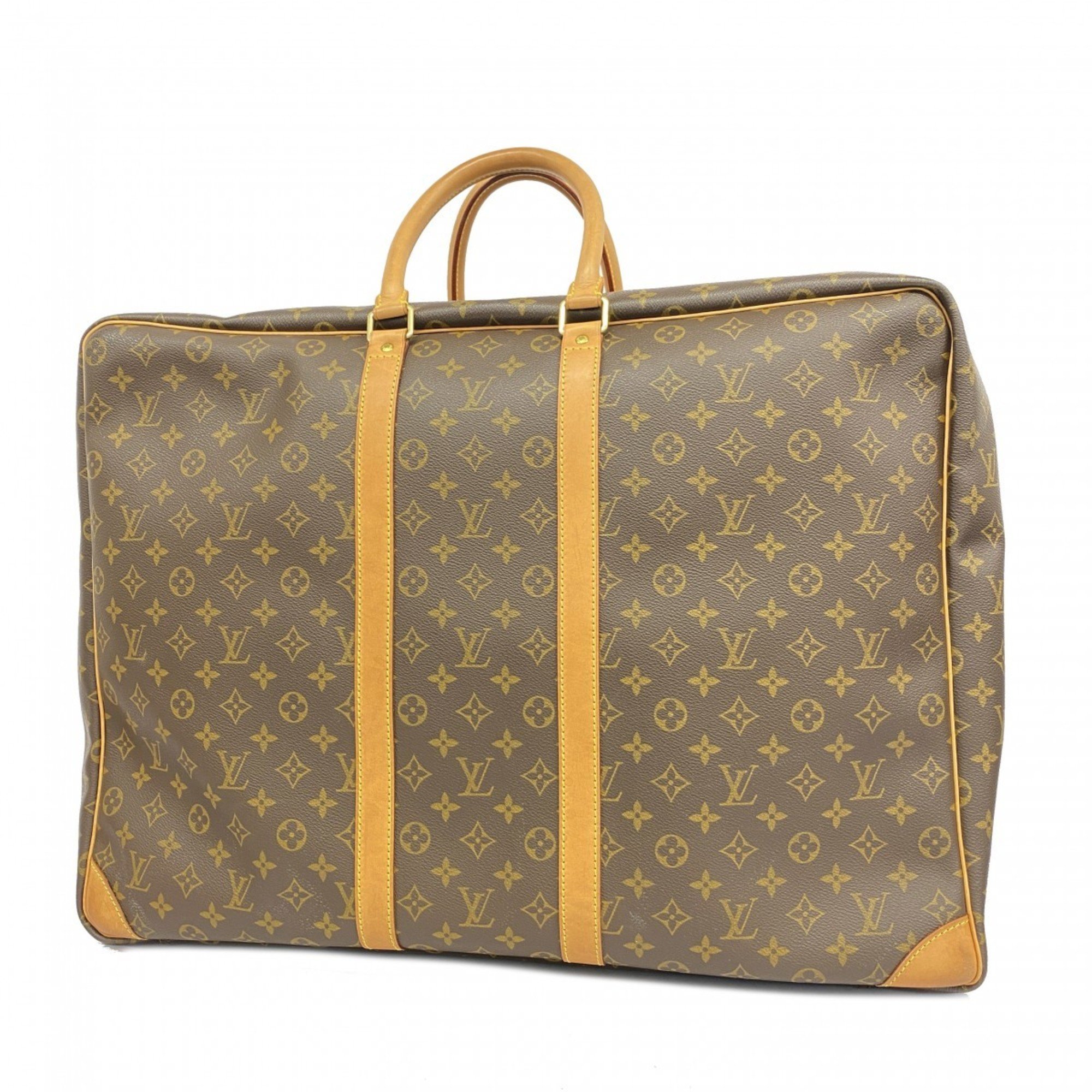 Louis Vuitton Boston Bag Monogram Sirius 60 M41402 Brown Men's Women's