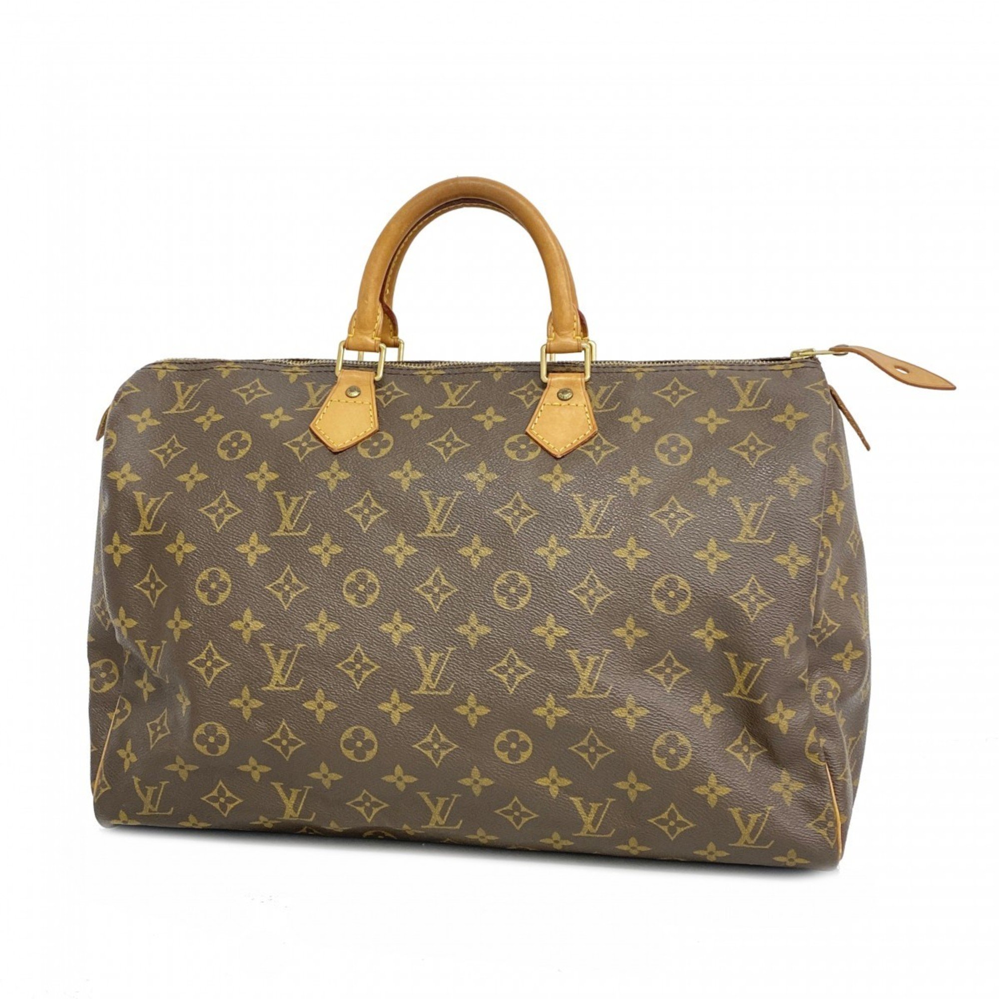 Louis Vuitton Handbag Monogram Speedy 40 M41106 Brown Ladies