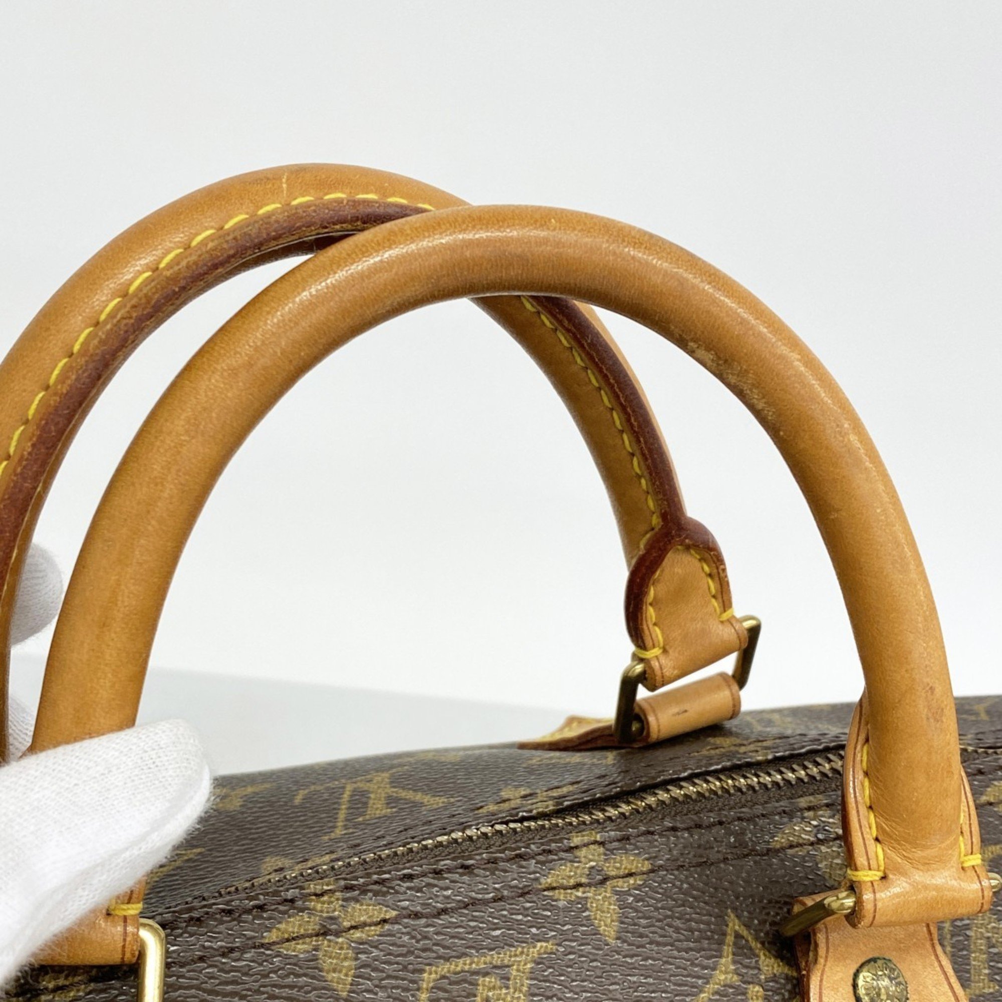 Louis Vuitton Handbag Monogram Speedy 40 M41106 Brown Ladies