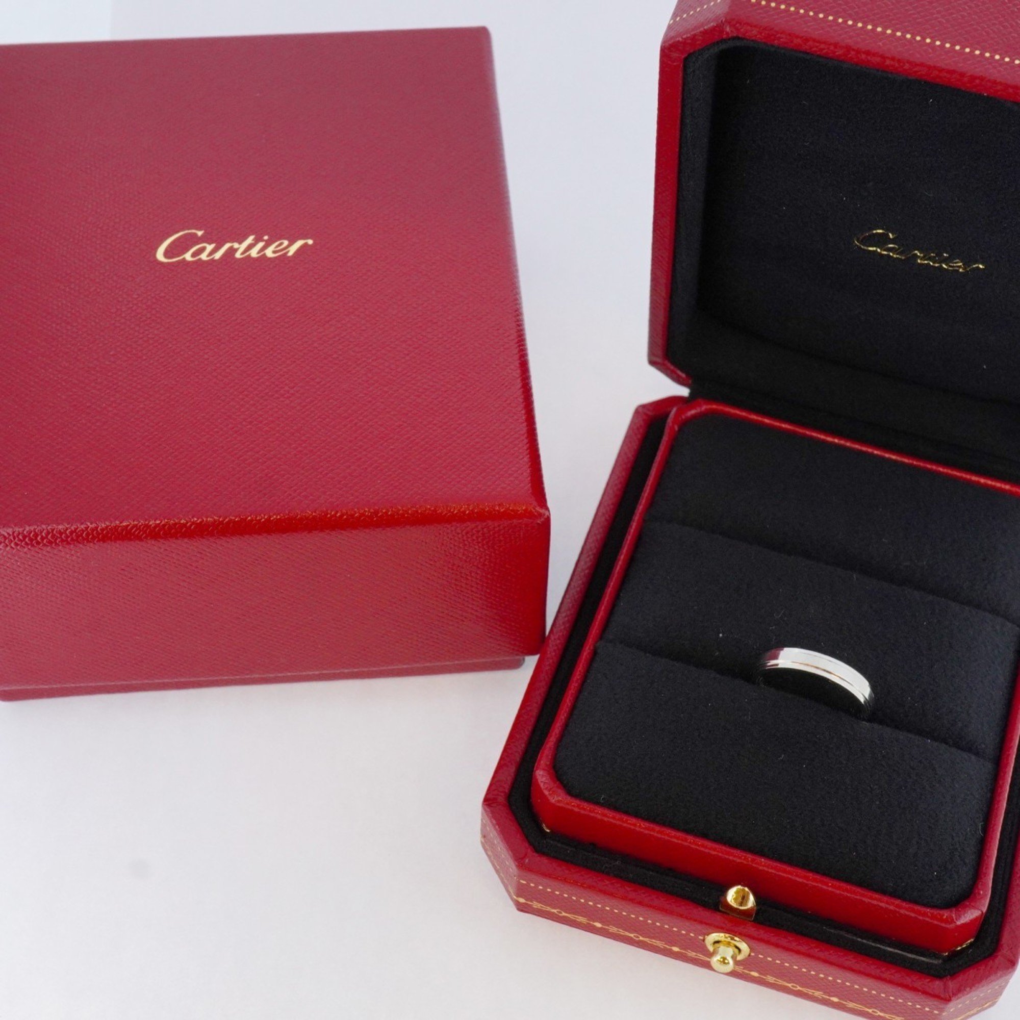 Cartier Ring D'Amour Pt950 Platinum #51 Ladies