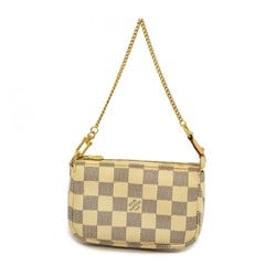 Louis Vuitton Pouch Damier Azur Pochette Accessoires N58010 White Women's