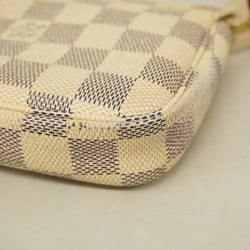 Louis Vuitton Pouch Damier Azur Pochette Accessoires N58010 White Women's